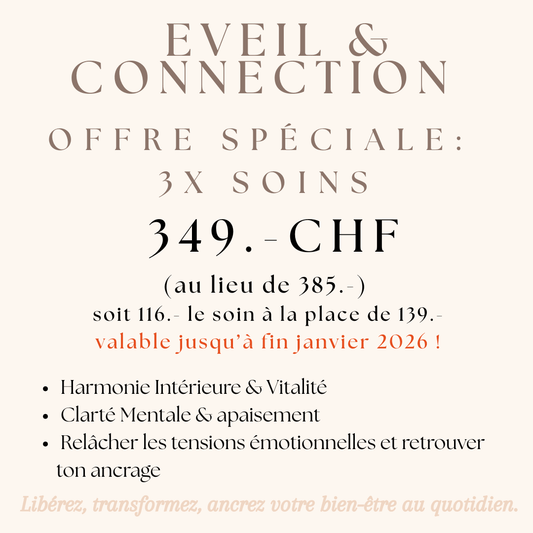 3x Eveil & Connection (129. - chf le soin) - Alexandrae Healing