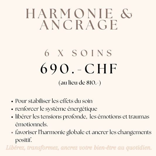 6 x Harmonie & ancrage - Alexandrae Healing
